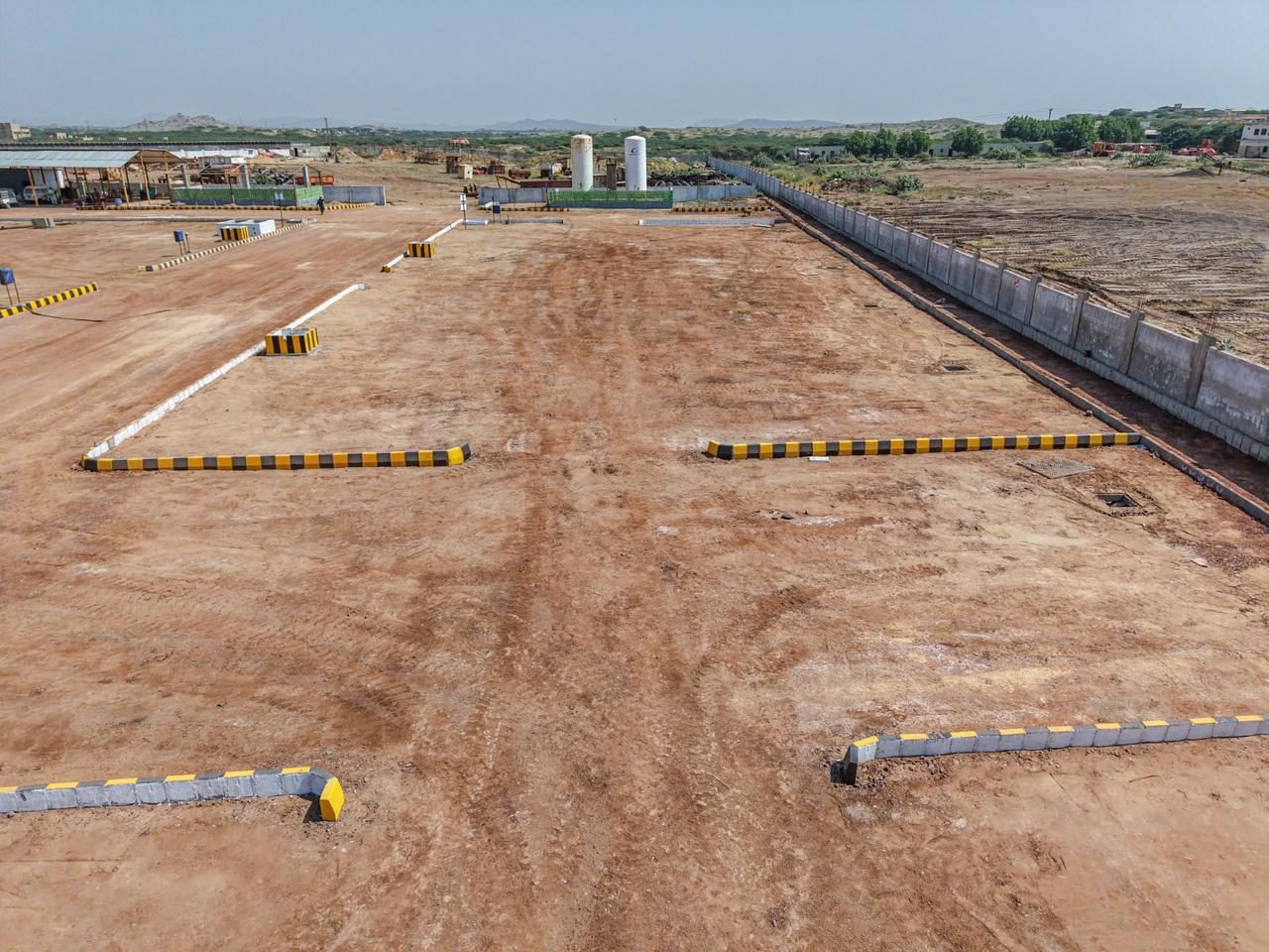 Yard overview at the Ayan Ship Breakers yard, Gadani